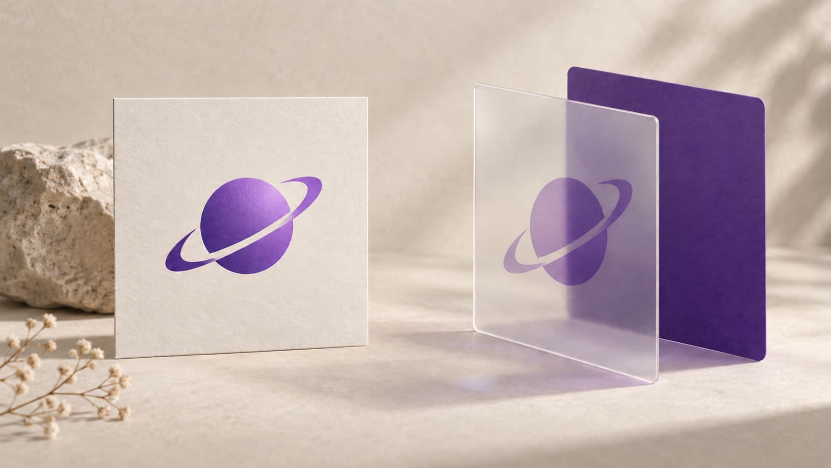 Original opaque icon card beside separated foreground and solid background sheets